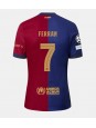 Barcelona Ferran Torres #7 Replika Hemmakläder 2024-25 Kortärmad